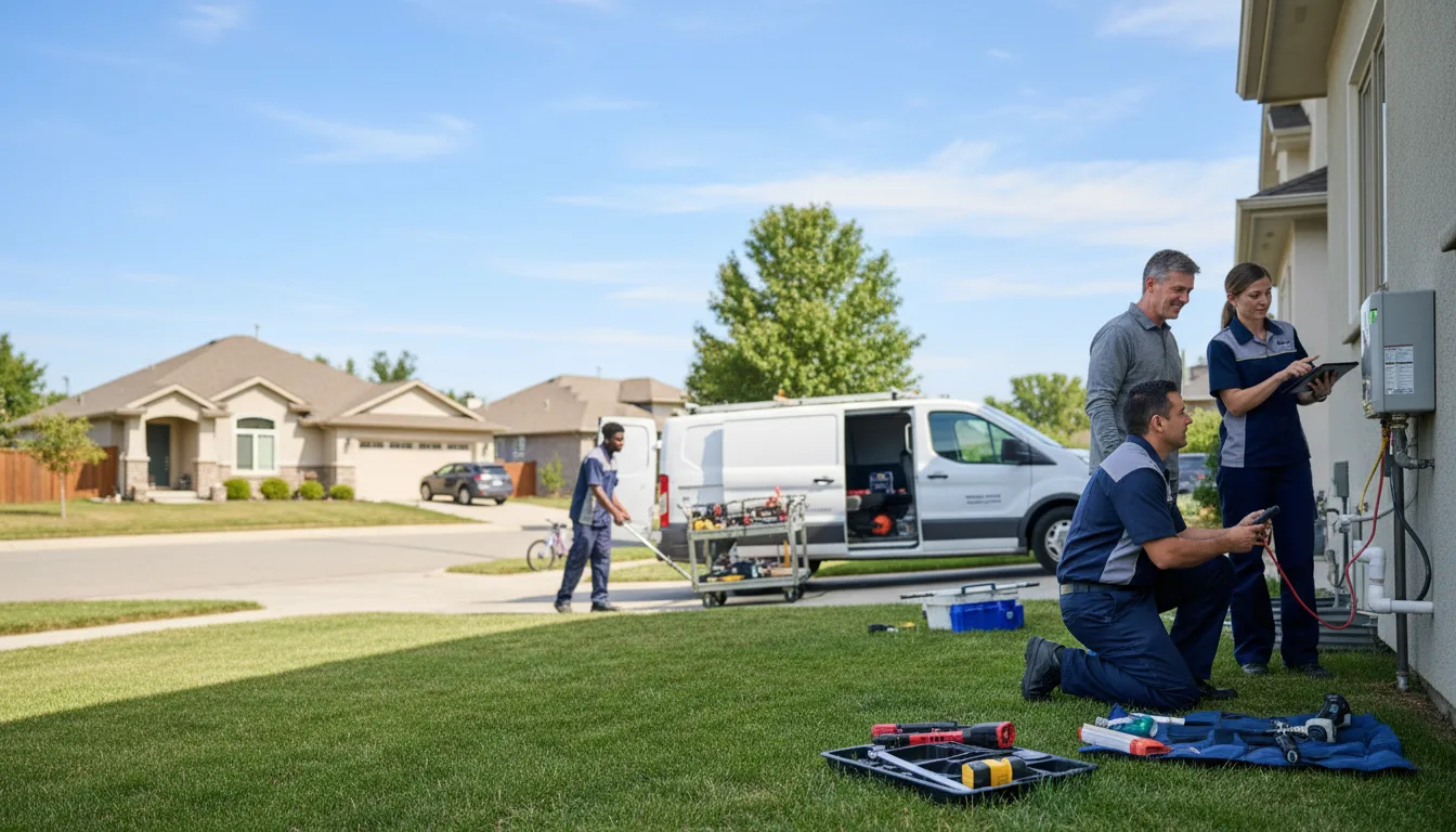 Tankless water heater service in Curryville, PA